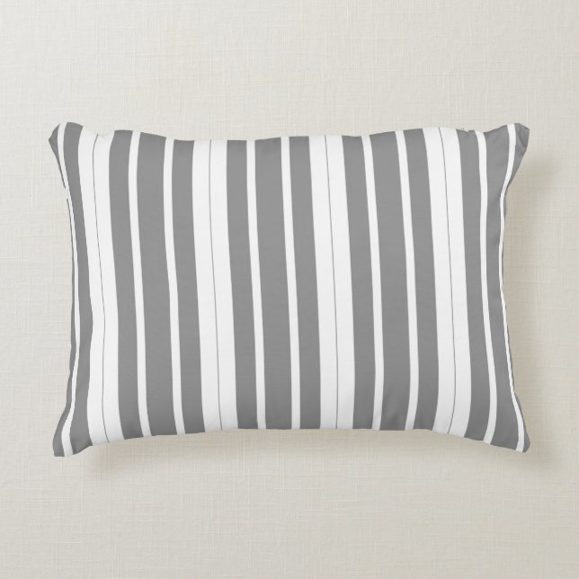 Coussins Décoratifs Gris et blanc (Devant)