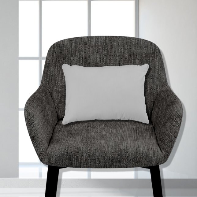 Coussins Décoratifs Gris Uni de Base Élégant 28x41 cm (Créateur téléchargé)
