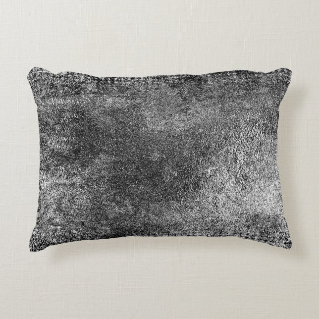 Coussins Décoratifs Grunge arrière - plan de noir et blanc, vieilli (Devant)