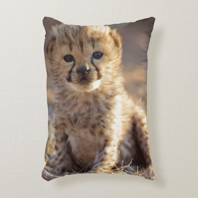 Coussins Décoratifs Guépard 19 jours petit mâle (Devant(Vertical))