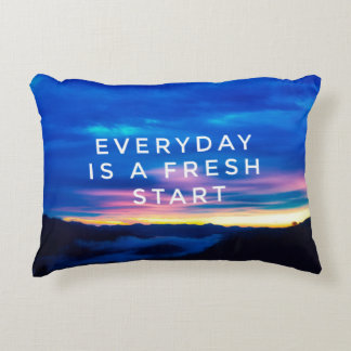 Coussins Décoratifs Guillemets motivants et inspirants - Tous les jour