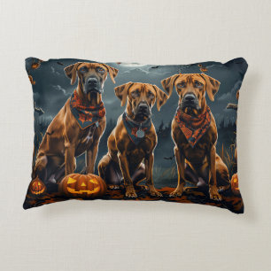 Coussins Décoratifs Halloween Rhodesian Ridgeback Éffrayant
