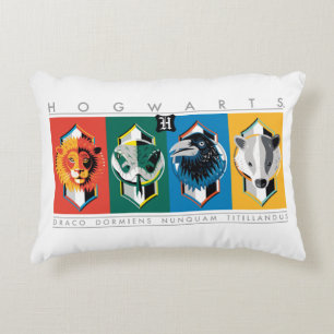 Coussins Décoratifs Harry Potter   Armoiries de la maison HOGWARTS™