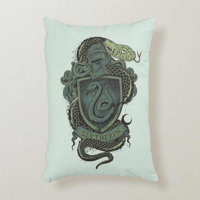 Coussins Décoratifs Harry Potter | Slytherin Crest (Devant(Vertical))