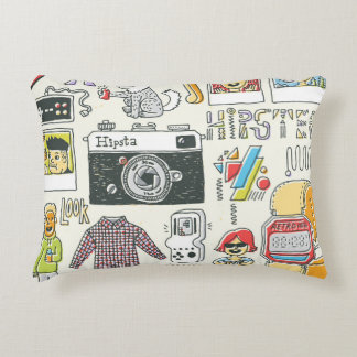 Coussins Décoratifs Hausse : jeu de gribouillis dessiné à la main