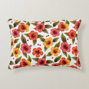 Coussins Décoratifs Hibiscus Bloom Bliss