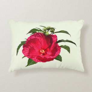 Coussins Décoratifs Hibiscus rose foncé