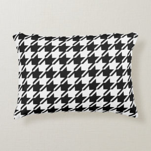Coussins Décoratifs Houndstooth BW Big Motif