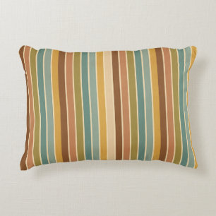 Coussins Décoratifs Housse de couette et taies d'oreiller à rayures ré