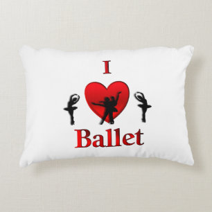 Coussins Décoratifs I Heart Ballet