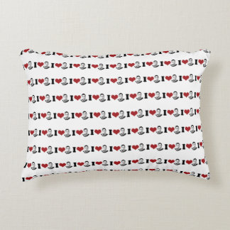 Coussins Décoratifs I portrait de Ruth Bader Ginsburg de coeur