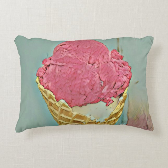 Coussins Décoratifs Ice cream birthday gift (Devant)