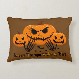 Coussins Décoratifs Ici bienvenue pour la thérapie des cris d'Hallowee