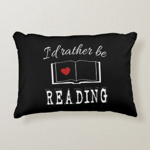 Coussins Décoratifs I'd rather be reading