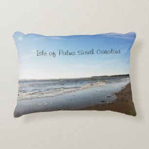 Coussins Décoratifs Île de Palms Beach Sunset Caroline du Sud