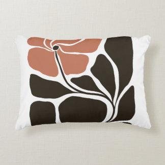 Coussins Décoratifs Illustration de fleurs œuvre d'art