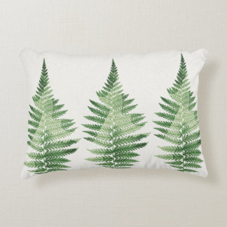 Coussins Décoratifs Illustration végétale minimaliste de la fougère ve