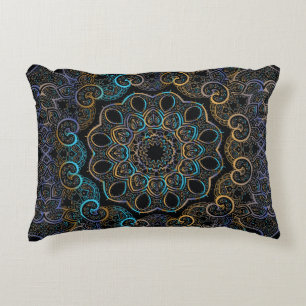 Coussins Décoratifs illustration vintage arrière - plan. Mandala. Indi