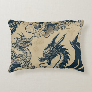Coussins Décoratifs Imaginaire Dragons antiques