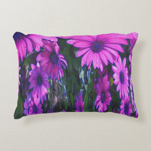 Coussins Décoratifs Imaginaire Fleur de marguerite violet Art Abstrait