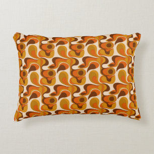 Coussins Décoratifs 🧡 Imprimé Orange Gras Style Moderne 🧡
