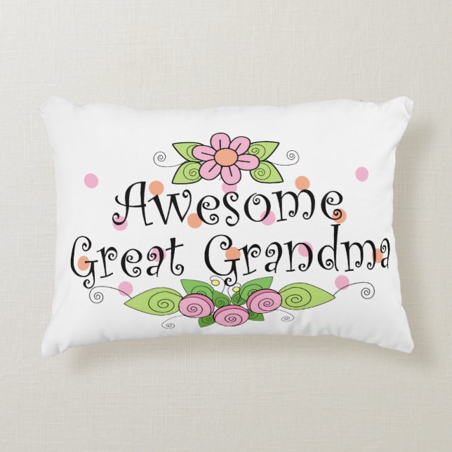 Coussins Décoratifs Incroyable Arrière Grand-Mère (Devant)