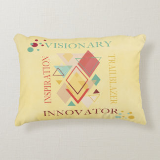 Coussins Décoratifs Inspiration de l'innovateur de Trailblazer Visionn