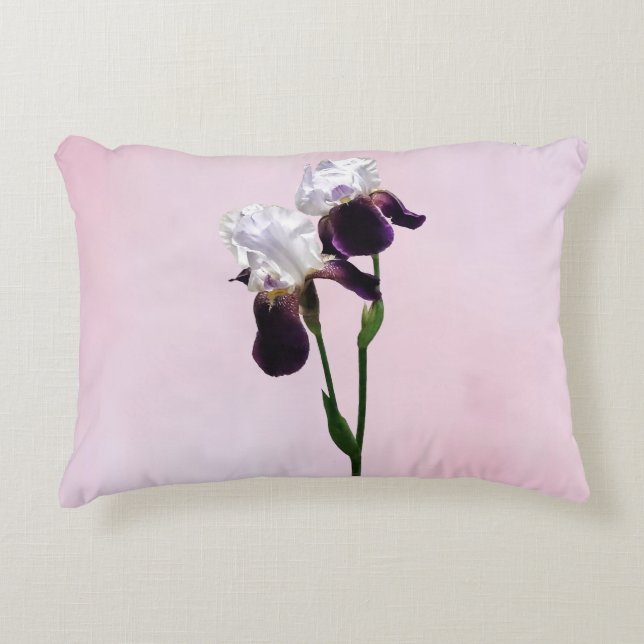 Coussins Décoratifs Irises in Love (Devant)