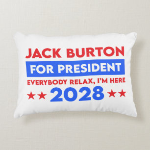 Coussins Décoratifs Jack Burton Pour Président 2028