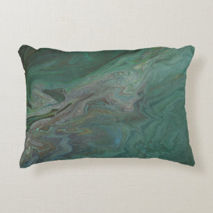 Coussins Décoratifs Jade 2 Deep Green Abstrait