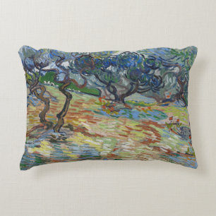 Coussins Décoratifs Jardin de Gethsémani, Mont des Oliviers par van Go