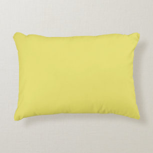 Coussins Décoratifs Jaune pastel solide