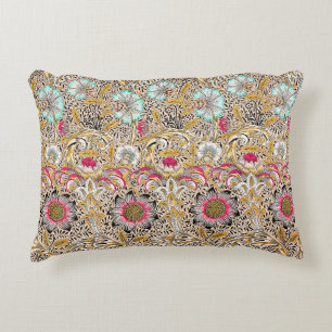 Coussins Décoratifs Jaune rose vintage Corncockle de William Morris