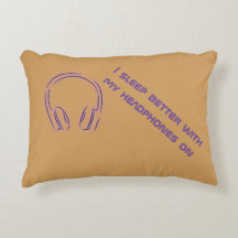 Je dors mieux avec mes écouteurs dessus