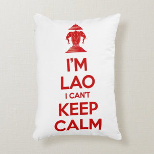 Coussins Décoratifs Je suis Lao je ne peux pas garder le calme