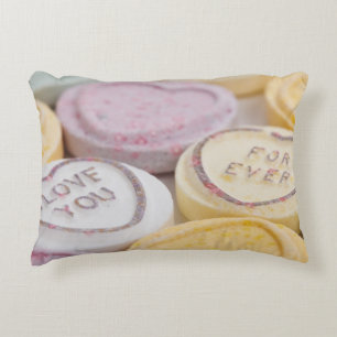 Coussins Décoratifs Je t'aime pour toujours Sweet Candy Coeurs Valenti