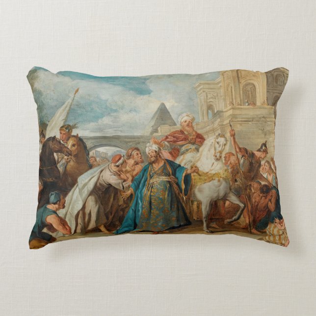 Coussins Décoratifs Jean-François de Troy - Le triomphe de Mordecai (Devant)