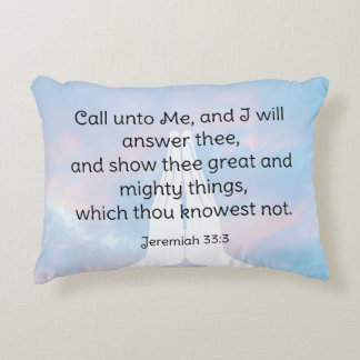 Coussins Décoratifs Jérémie 33:3