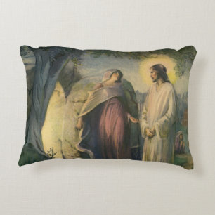 Coussins Décoratifs Jésus-Christ ressuscité par le tombeau par ML Gree