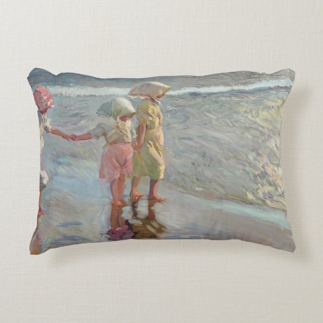 Coussins Décoratifs Joaquin Sorolla - Les Trois Soeurs (Devant)