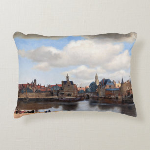 Coussins Décoratifs Johannes Vermeer - Vue de Delft