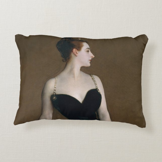 Coussins Décoratifs John Singer Sargent Madame X Classic Portrait (Dos)