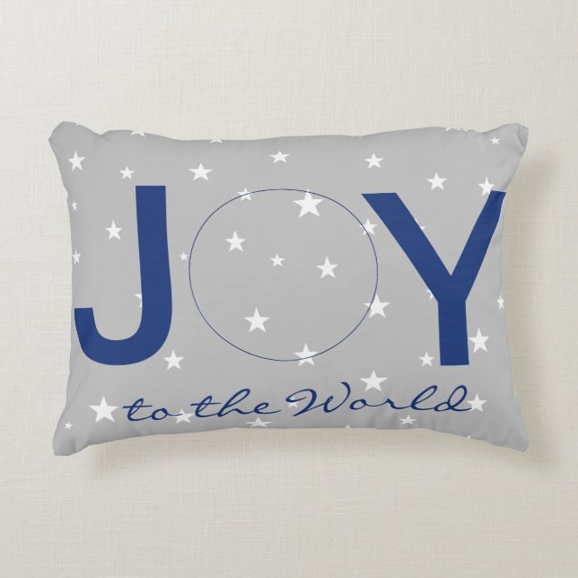 Coussins Décoratifs Joie à la nativité mondiale (Devant)