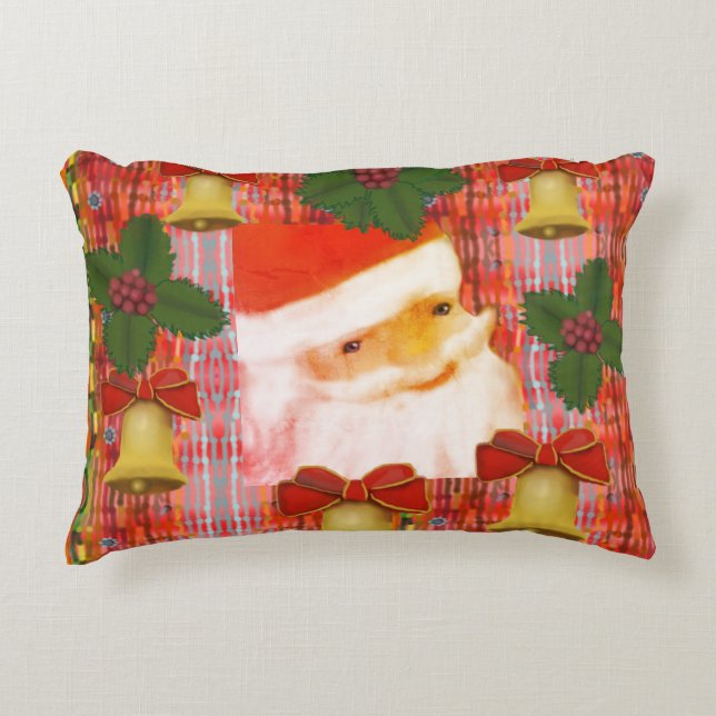 Coussins Décoratifs Joie de Noël (Devant)