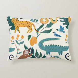 Coussins Décoratifs Joli animal sauvage et Cheetah pour les garçons