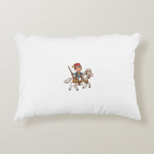 Coussins Décoratifs Joli cavalier marocain Tbourida Kawaii culturel St