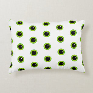 Coussins Décoratifs Joli et drôle, yeux verts