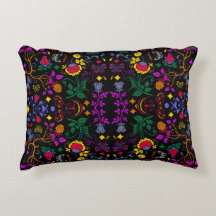Coussins Décoratifs Joli motif floral coloré