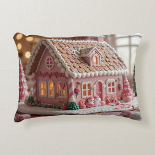Coussins Décoratifs joli pain d'épice rose