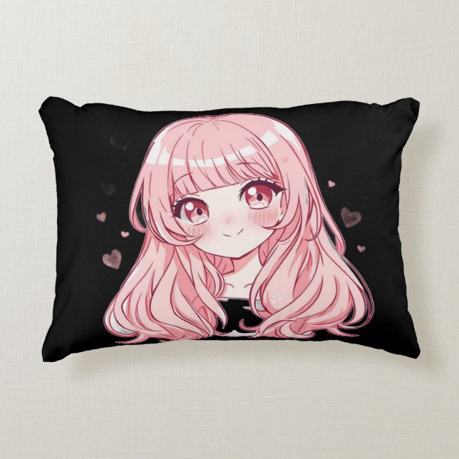 Coussins Décoratifs Joli Sweatshirt Anime Saint-Valentin (Devant)